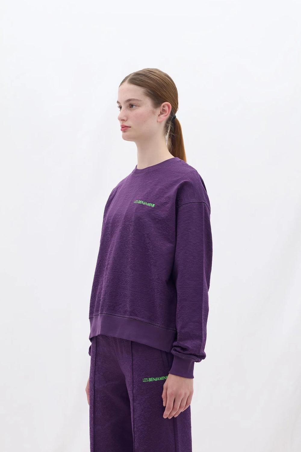 Les Benjamins-Regular Sweatshırt 009-Sweatshirts & Hoodies-3-roqelvaxirum.shop