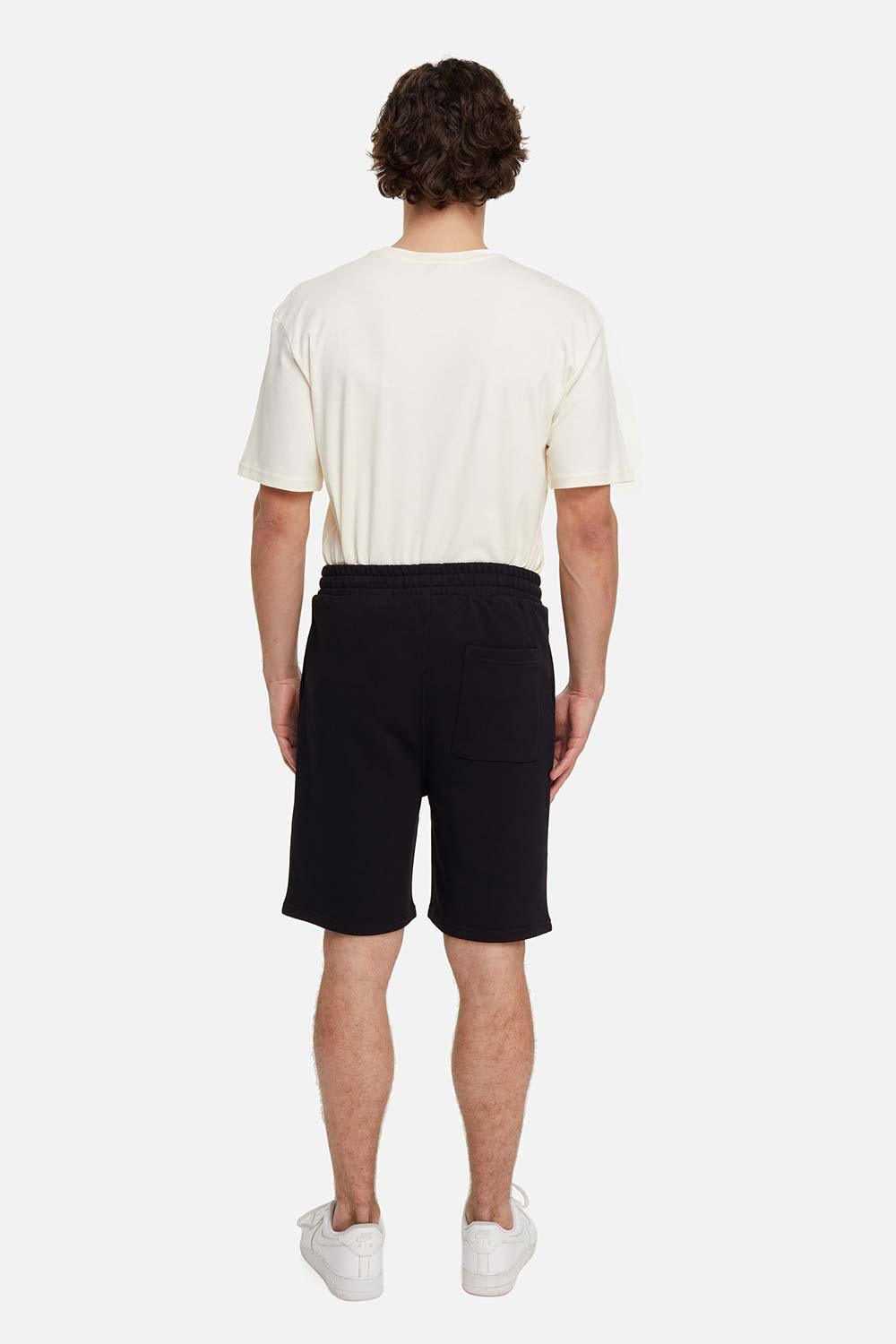 Les Benjamins-Short 002 - Black-Şort-4-roqelvaxirum.shop