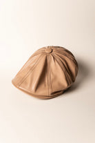 Les Merimes-Cream Flat Cap-Şapka-1-roqelvaxirum.shop