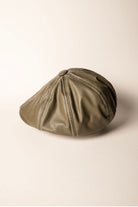 Les Merimes-Khaki Flat Cap-Şapka-1-roqelvaxirum.shop
