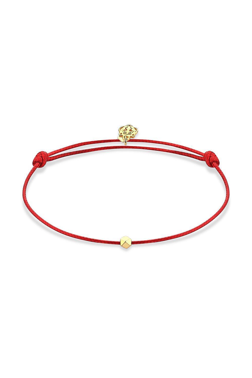 Les Tigres-14 Ayar Altın Kırmızı Bileklik-Bileklik-1-roqelvaxirum.shop