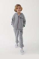 Let's Be Friends-Jogger Pantolon - Gri Melanj-Eşofman-3-roqelvaxirum.shop