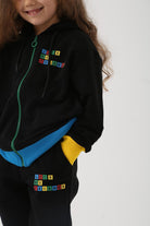 Let's Be Friends-Jogger Pantolon - Siyah-Eşofman-2-roqelvaxirum.shop