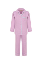 Let's Be Friends-Organik Muslin Pijama Takımı - Lila-Pijama Takımı-1-roqelvaxirum.shop