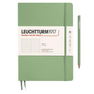 Leuchtturm 1917-Leuchtturm1917 Composition Notebook, B5, Yumuşak Kapak, 123 Sayfa Not Defteri, Noktalı, Sage 363928-Noktalı-1-roqelvaxirum.shop