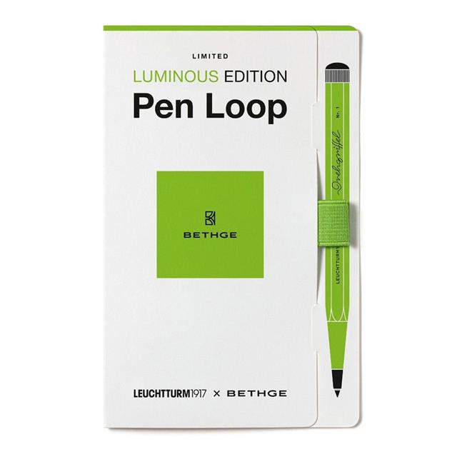 Leuchtturm 1917 X Bethge Luminous Limited Edition Pen Loop Kalem Tutacağı Luminous Green 400490
