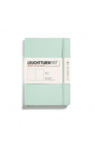 Leuchtturm 1917-Medium A5 Sert Kapak 251 Numaralandırılmış Çizgisiz Sayfa Defter Mint Green-Defter-1-roqelvaxirum.shop