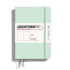 Leuchtturm 1917-Medium(a5) Sert Kapak, 251 Numaralandırılmış Düz Sayfa Defter Mint Green 367258-Defter-1-roqelvaxirum.shop