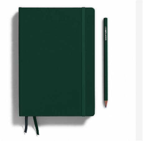 Leuchtturm 1917-Medium(a5) Sert Kapak, 251 Numaralandırılmış Noktalı Sayfa Defter Forest Green 367255-Defter-2-roqelvaxirum.shop
