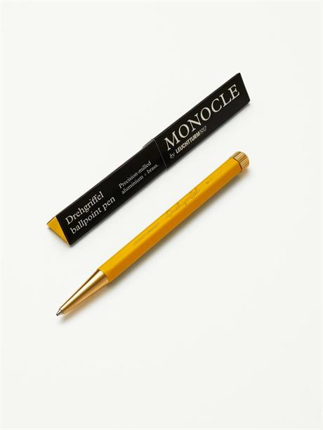 Leuchtturm 1917-Leuchtturm 1917 X Monocle Drehgriffel Tükenmez Kalem Sarı 363382-Tükenmez Kalem-2-roqelvaxirum.shop
