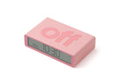 Lexon-Lexon Flip Klasik Şarj Edilebilir Alarm Saat Pembe-Alarm Saatler-2-roqelvaxirum.shop