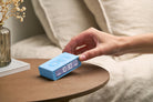 Lexon-Lexon Flip Mini Şarj Edilebilir Alarm Saat Açık Mavi-Alarm Saatler-6-roqelvaxirum.shop