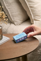Lexon-Lexon Flip Mini Şarj Edilebilir Alarm Saat Açık Mavi-Alarm Saatler-7-roqelvaxirum.shop