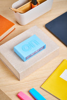 Lexon-Lexon Flip Mini Şarj Edilebilir Alarm Saat Açık Mavi-Alarm Saatler-8-roqelvaxirum.shop