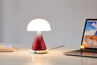 Lexon-Mina L Led Lamba Ve Bluetooth Hoparlör Koyu Kırmızı-Aydınlatmalar-8-roqelvaxirum.shop
