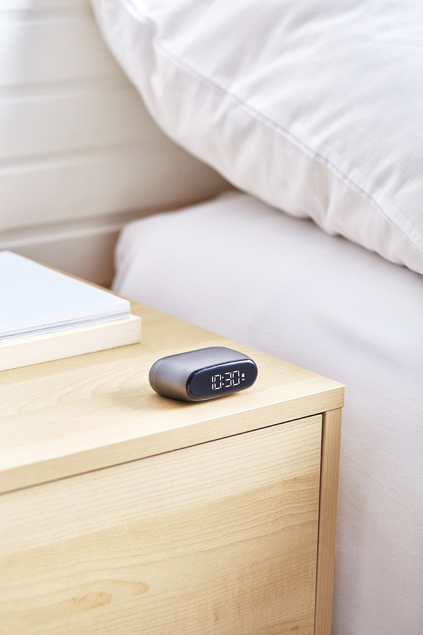 Lexon-Minut Alarm Saat Metalik Gri-Alarm Saatler-5-roqelvaxirum.shop