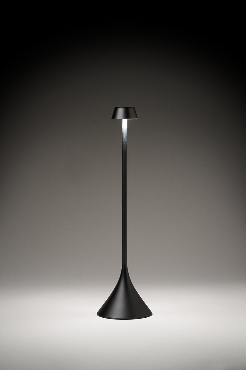 Lexon-Steli Shade Led Masa Lambası Metalik Gri-Masa Lambası-5-roqelvaxirum.shop