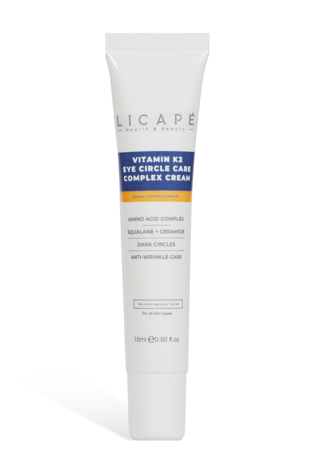 Licape-Vitamin K2 Göz Çevresi Bakım Kremi 15ml-Göz Kremi-1-roqelvaxirum.shop