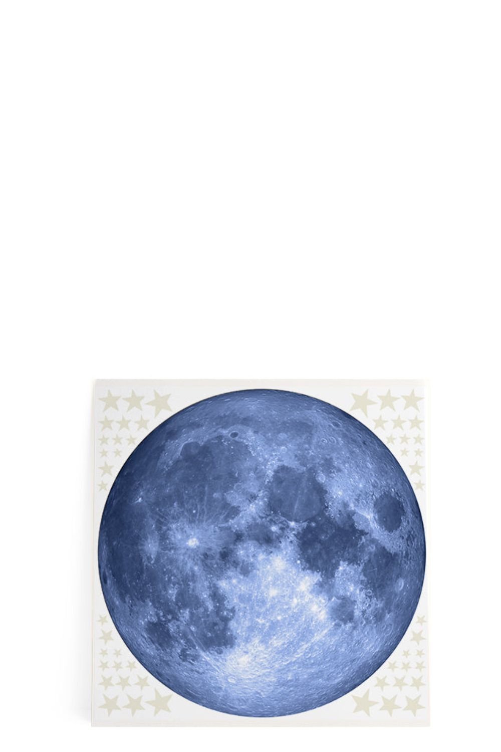 Lil'Gaea-Blue Moon & Stars Xl Duvar Etiketi-Duvar Dekorları-1-roqelvaxirum.shop
