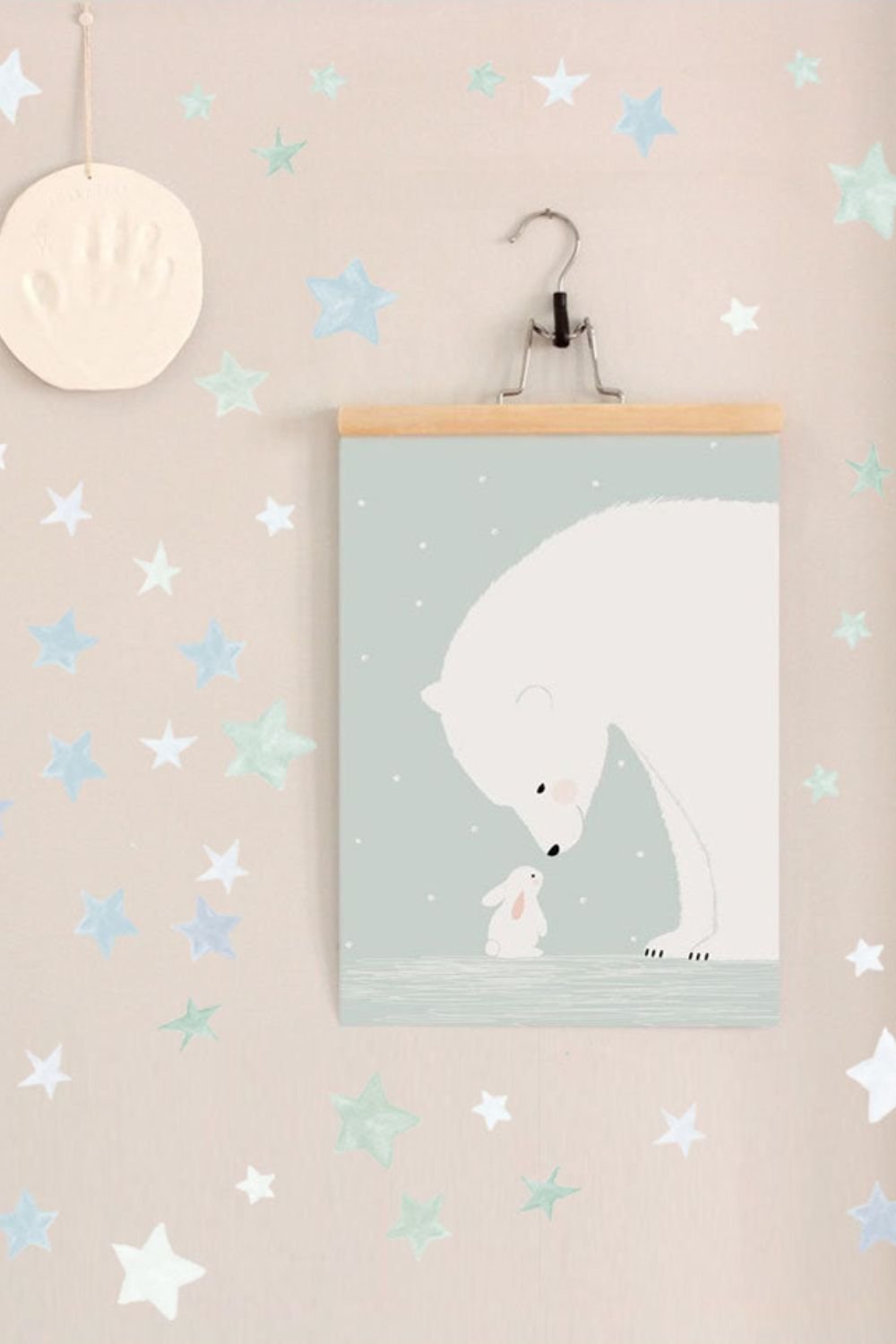 Lil'Gaea-Dandelion Yıldızlar Duvar Etiketi-Duvar Dekorları-2-roqelvaxirum.shop