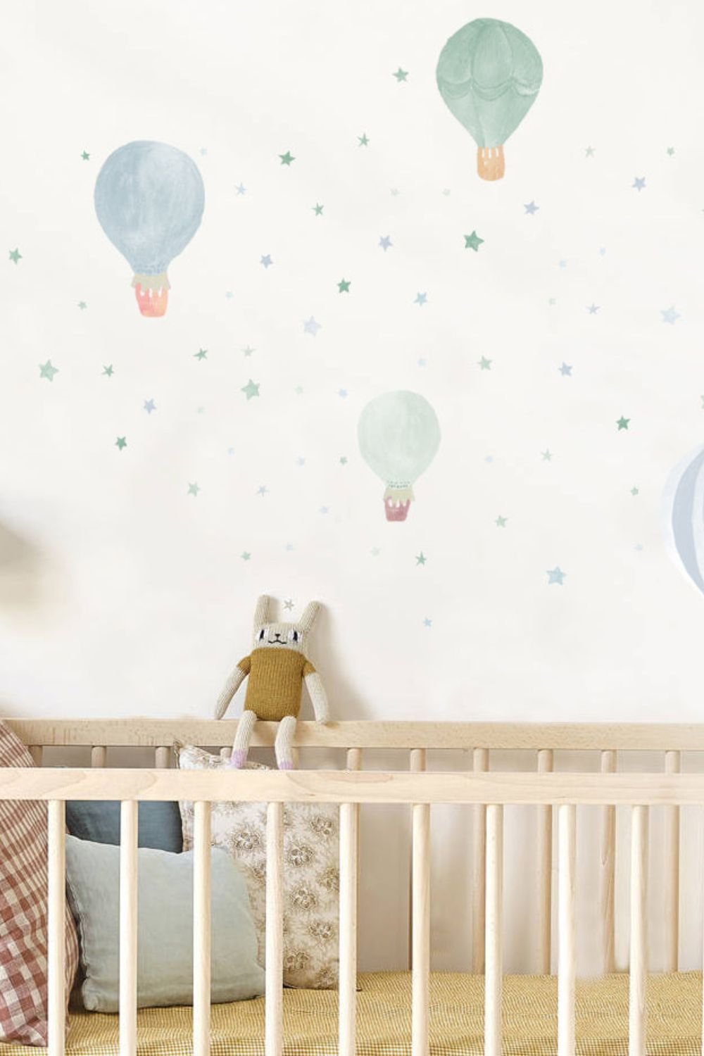 Lil'Gaea-Suluboya Balon & Yıldız Dandelion Duvar Etiketi-Duvar Dekorları-2-roqelvaxirum.shop