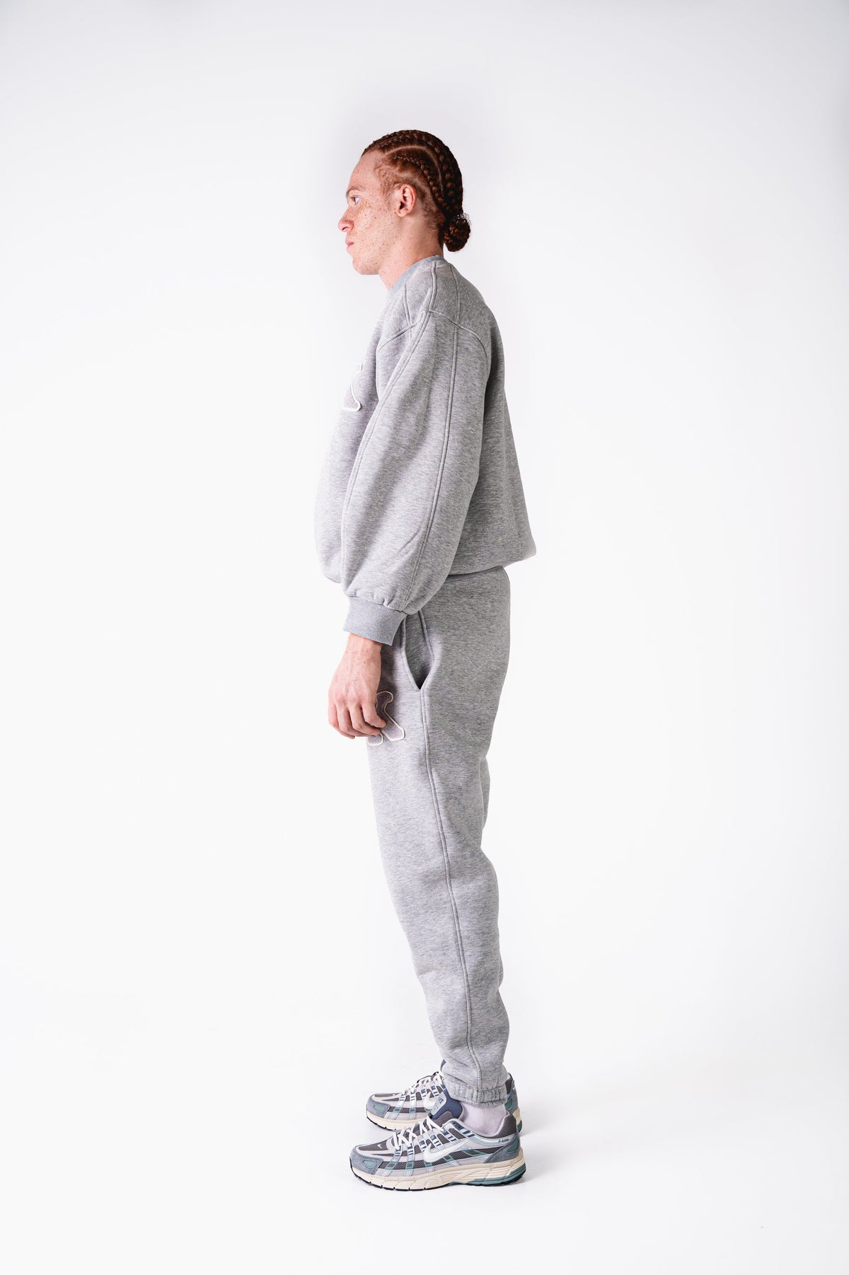 Lilseb-Grigio Sweat-Sweatshirts & Hoodies-2-roqelvaxirum.shop
