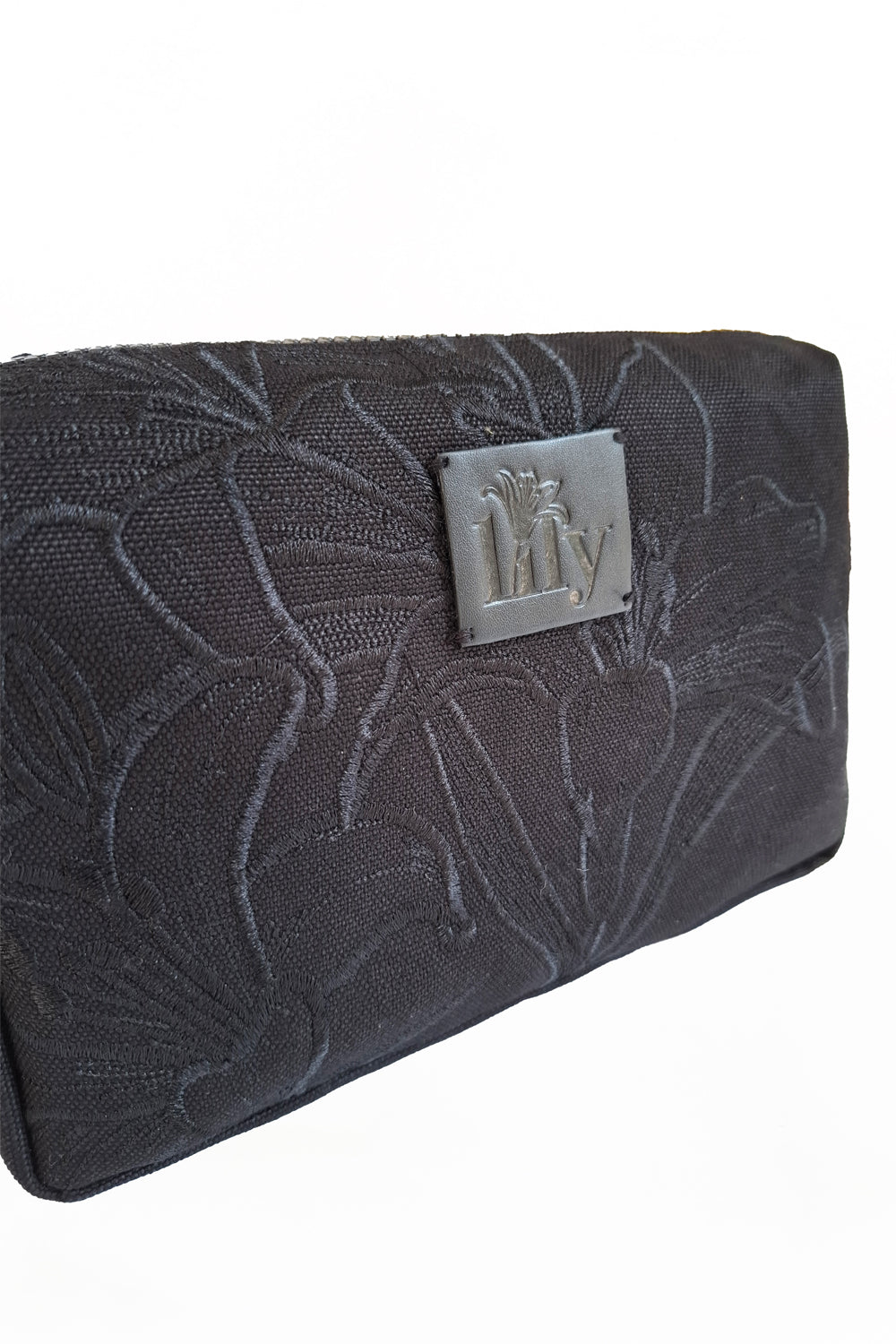 Siyah Kanvas Pouch - 6