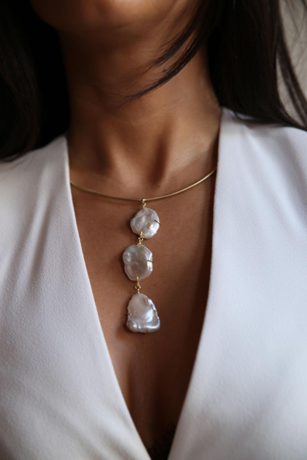 Linya Jewellery-3'lü Barok İnci Kolye-Kolye-3-roqelvaxirum.shop