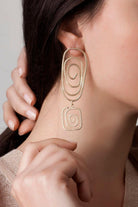 Linya Jewellery-Altı Kare Spiral Küpe-Küpe-2-roqelvaxirum.shop