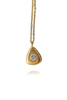 Linya Jewellery-Aura Minimal Taşlı Damla Kolye-Kolye-1-roqelvaxirum.shop