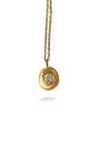 Linya Jewellery-Aura Minimal Taşlı Yuvarlak Kolye-Kolye-1-roqelvaxirum.shop
