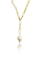 Linya Jewellery-Bety Zincirli İnci Kolye-Kolye-1-roqelvaxirum.shop