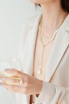 Linya Jewellery-Bety Zincirli İnci Kolye-Kolye-3-roqelvaxirum.shop