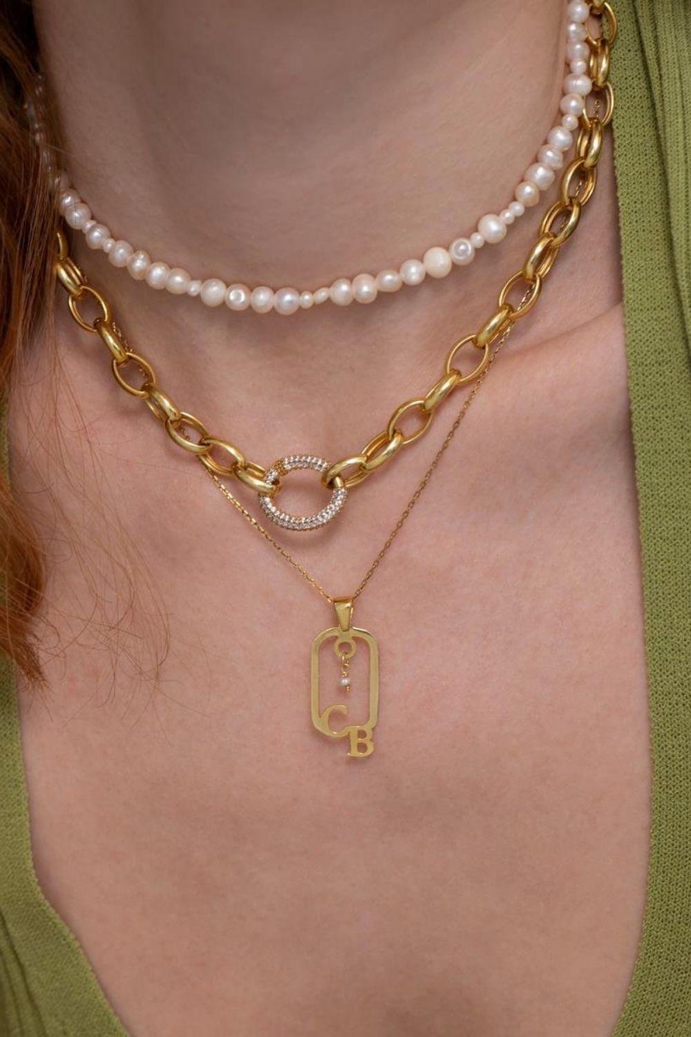 Linya Jewellery-Cara Zincir Kolye-Kolye-3-roqelvaxirum.shop