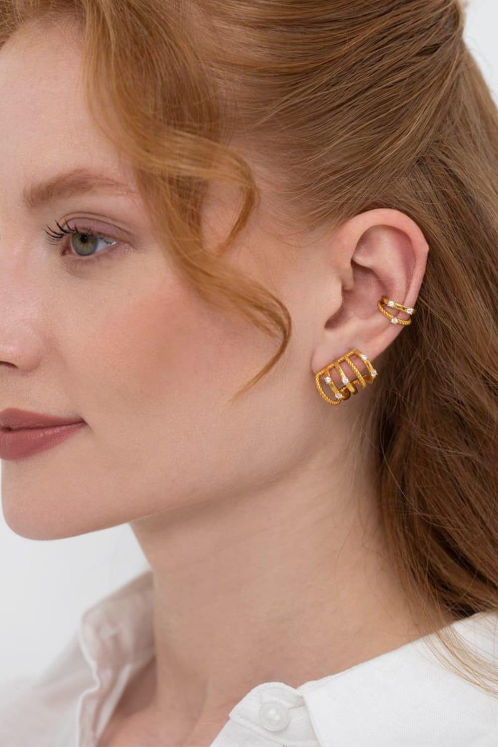 Linya Jewellery-Çoklu Halka Küpe-Küpe-1-roqelvaxirum.shop