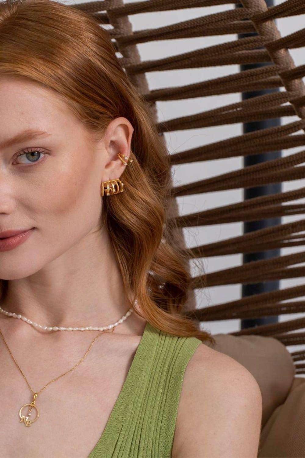 Linya Jewellery-Çoklu Halka Küpe-Küpe-2-roqelvaxirum.shop