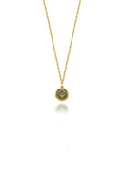 Linya Jewellery-Cosmic Zincirli Burç Kolye Açık Yeşil-Kolye-1-roqelvaxirum.shop