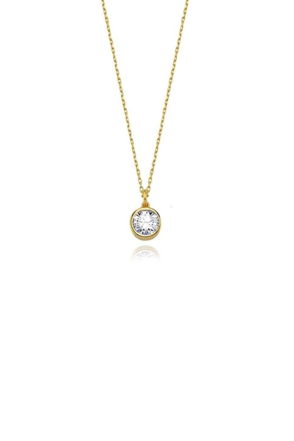Linya Jewellery-Cosmic Zincirli Burç Kolye Beyaz-Kolye-1-roqelvaxirum.shop