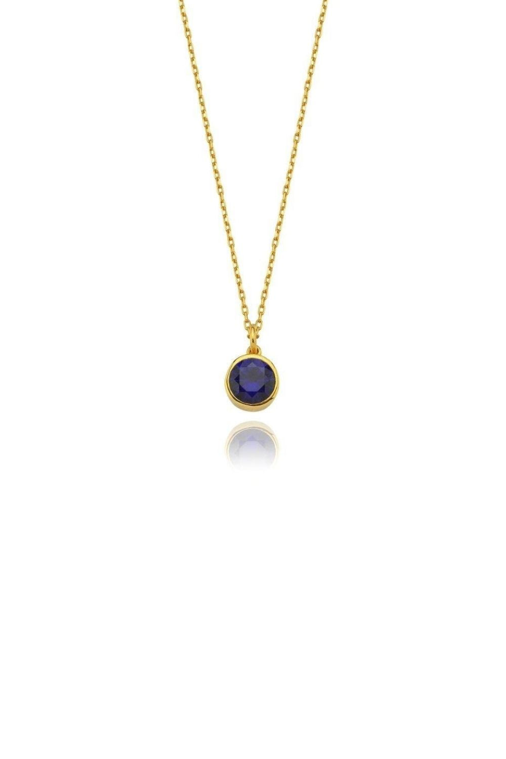 Linya Jewellery-Cosmic Zincirli Burç Kolye Lacivert-Kolye-1-roqelvaxirum.shop