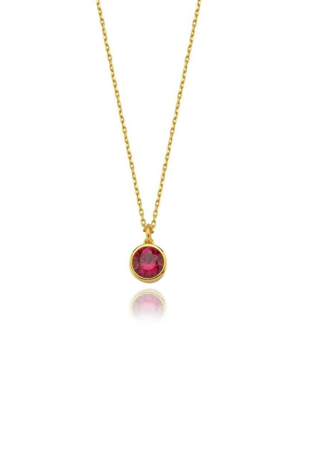 Linya Jewellery-Cosmic Zincirli Burç Kolye Turuncu-Kolye-1-roqelvaxirum.shop