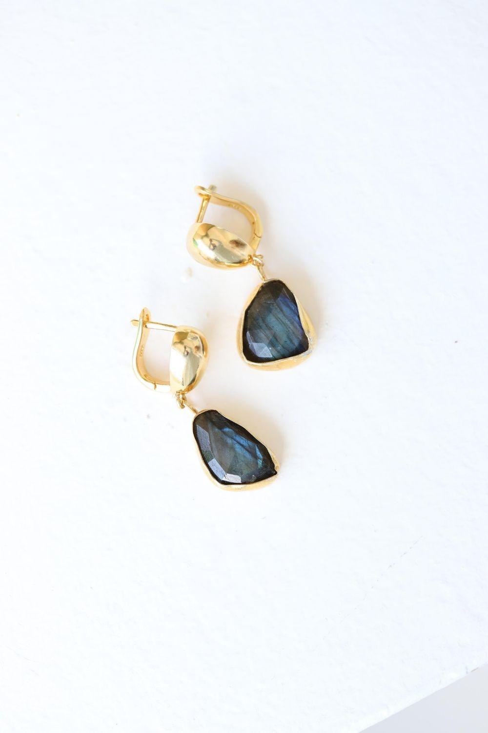 Linya Jewellery-Doğal Labradorit Küpe-Küpe-4-roqelvaxirum.shop