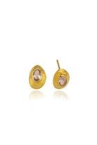 Linya Jewellery-Ella Pembe Taşlı Pinli Küpe-Küpe-1-roqelvaxirum.shop