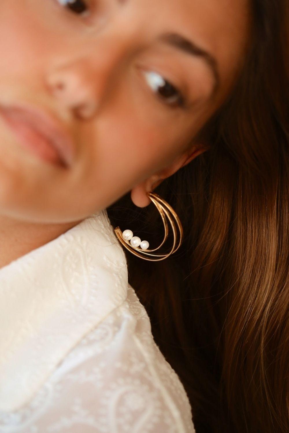 Linya Jewellery-İçi İncili Halka Küpe-Küpe-3-roqelvaxirum.shop