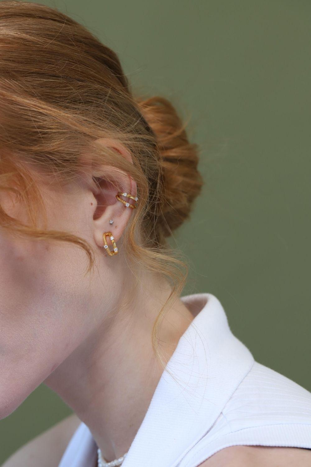 Linya Jewellery-İkili Halka Küpe-Küpe-2-roqelvaxirum.shop