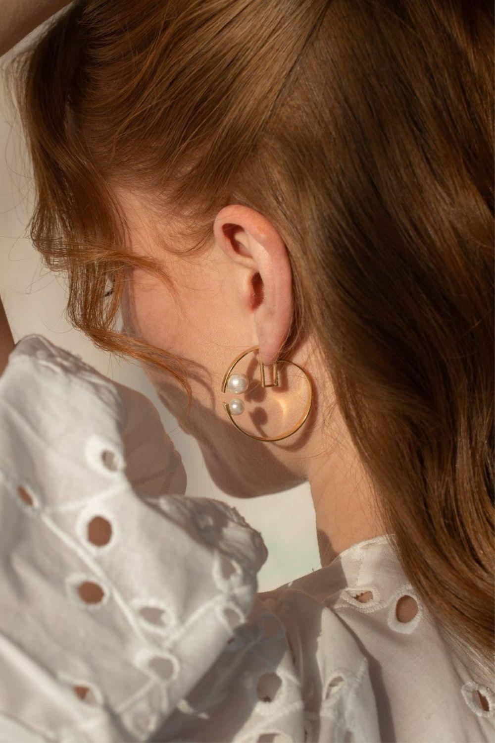Linya Jewellery-İncili Mimari Küpe-Küpe-2-roqelvaxirum.shop
