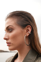 Linya Jewellery-Janet Toplu Kıkırdak Küpe Gümüş-Küpe-2-roqelvaxirum.shop