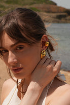 Linya Jewellery-Jeni Büyük Kıkırdak Küpe Gold-Küpe-2-roqelvaxirum.shop