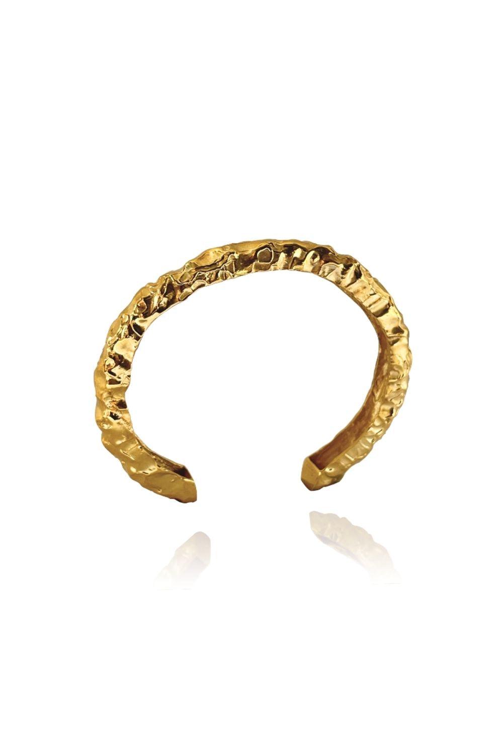 Linya Jewellery-Kety Amorf Kalın Gold Bileklik-Bileklik-1-roqelvaxirum.shop