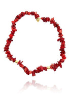 Linya Jewellery-Kırmızı Mercan Gümüş Toplu Kolye-Kolye-1-roqelvaxirum.shop