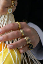 Linya Jewellery-Lacivert Taşlı Bom Yüzük-Yüzük-2-roqelvaxirum.shop